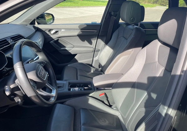 Audi Q3 cena 159900 przebieg: 46291, rok produkcji 2021 z Jordanów małe 121